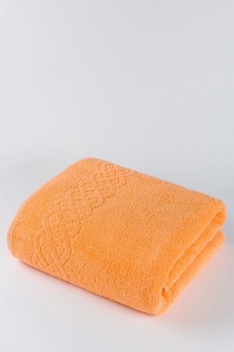 Полотенце махровое Plait (Морковный) - Модно-Трикотаж