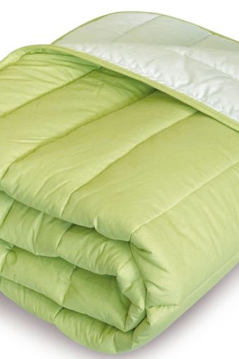 Одеяло с бамбуковым волокном всесезонное (Светло-зеленый) - Модно-Трикотаж