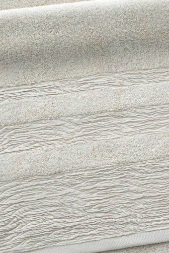 Полотенце махровое Антика (Белый песок) - Модно-Трикотаж