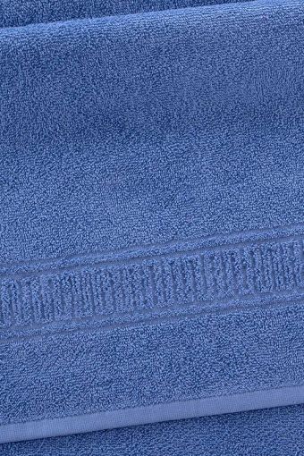 Полотенце махровое Орнамент (Синий) - Модно-Трикотаж