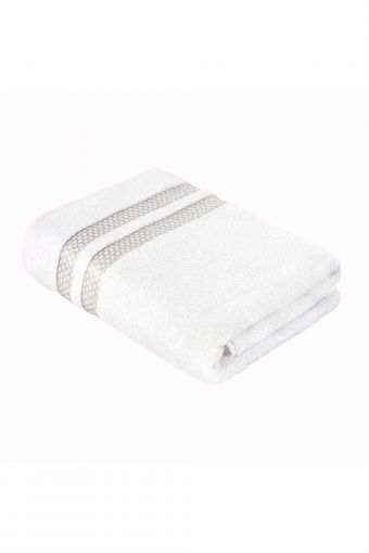 Махровое банное полотенце Verossa коллекция Reticolo 70х140 (Белый) - Модно-Трикотаж