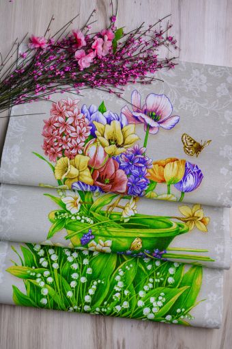 Набор полотенец Цветущий сад (Ассорти) - Модно-Трикотаж