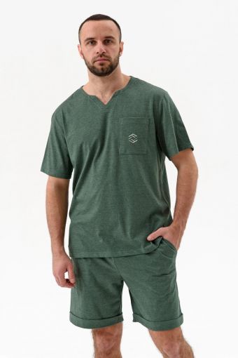 Комплект 4Н"Форвард" (шорты) (Зеленый) - Модно-Трикотаж