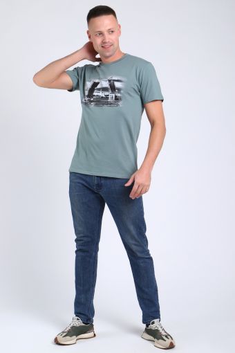 футболка мужская 82053 (Аква) (Фото 2)