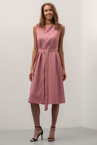 Платье П155дн (Розовый) - Модно-Трикотаж