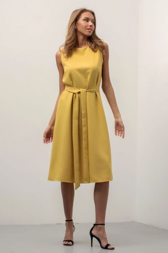 Платье П155дн (Желтый) (Фото 2)