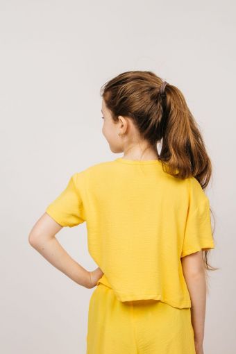 Блузка для девочки 05113 (Желтый) (Фото 2)
