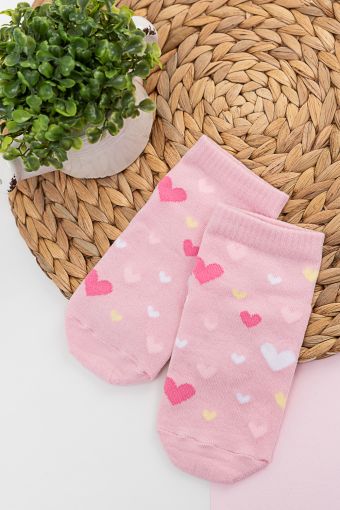 Носки детские Лилу комплект 2 пары (Розовый) - Модно-Трикотаж
