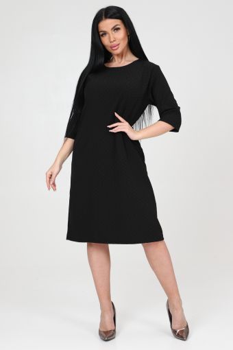 Платье женское 31801 (Черный) - Модно-Трикотаж