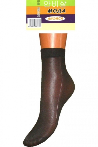 Носки капрон черн ( упаковка 10 пар) (Фото 2)