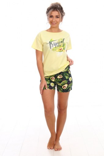 Пижама с шортами Р117 Доменика - Модно-Трикотаж