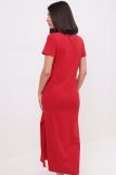 Платье HF1301N HappyFox Однотонное (Красный) (Фото 3)