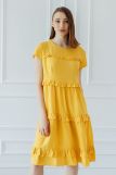 Платье Лили (Желтый) (Фото 1)