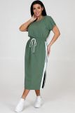 24786 платье женское (Зеленый) (Фото 1)
