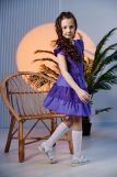 Платье 9184 детское (Фиолетовый) (Фото 3)
