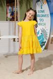 Платье 9184 детское (Желтый) (Фото 2)