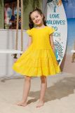 Платье 9184 детское (Желтый) (Фото 3)