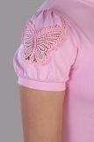 Блузка для девочки Бэлль Арт. 13133 (Светло-розовый) (Фото 3)