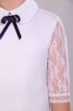 Блузка для девочки Шарлиз Арт. 13237 (Белый) (Фото 2)