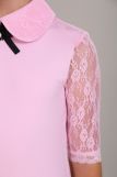 Блузка для девочки Шарлиз Арт. 13237 (Светло-розовый) (Фото 3)