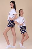 Пижама для девочки Яичница арт. ПД-019-036 (Белый) (Фото 3)