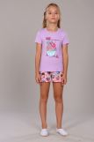 Пижама для девочки Кексы арт. ПД-009-027 (Светло-сиреневый) (Фото 3)