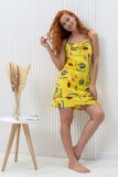 Сорочка женская 8437 (Желтый) (Фото 1)