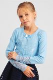 Блузка для девочки SP62999 (Голубой) (Фото 1)