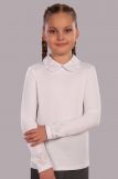Блузка для девочки Камилла арт. 13173 (Белый) (Фото 1)
