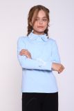 Блузка для девочки Севиль 13284 (Светло-голубой) (Фото 3)