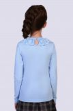 Блузка для девочки Вероника 13141 (Светло-голубой) (Фото 2)