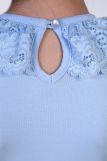 Блузка для девочки Вероника 13141 (Светло-голубой) (Фото 3)