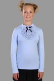 Блузка для девочки Лилия 13156 (Светло-голубой) (Фото 1)