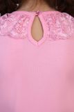 Блузка для девочки Вероника 13141 (Светло-розовый) (Фото 3)