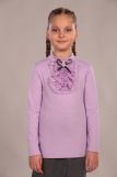Блузка для девочки Лилия 13156 (Светло-сиреневый) (Фото 1)