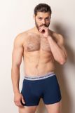 Набор трусов BeGood UM1201D Underwear 3 шт. (Темно-синий/бургунди/синий) (Фото 1)