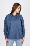 Джемпер (рубашка) женский 6359 (Джинс) (Фото 2)