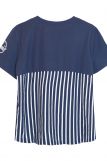 1191 Костюм женский (футболка_ брюки) (Синий) (Фото 3)