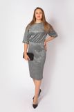 Платье женское 865 (Серый) (Фото 1)