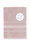 Полотенце махровое 70х140 "Mia Cara" Барбара (Бледно-розовый) (Фото 2)