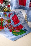 Набор полотенец Санта Клаус (Зеленый) (Фото 2)