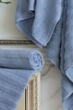 Махровое банное полотенце Verossa коллекция Palermo (Пудрово-голубой) (Фото 1)