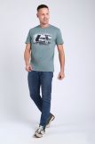 футболка мужская 82053 (Аква) (Фото 3)