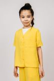 Рубашка для девочки 0610 (Желтый) (Фото 3)