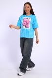 футболка женская 74254 (Батик бирюза) (Фото 1)
