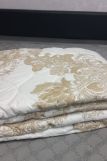 Одеяло Лён коллекция Люкс из натуральных наполнителей (Бежевый/молочный) (Фото 3)