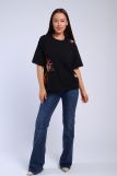 футболка женская 74263 (Черный) (Фото 2)