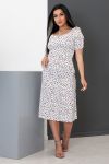 Платье 52272 (Белый) - Модно-Трикотаж