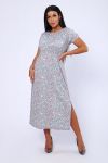 Платье 71068 (Серый) - Модно-Трикотаж