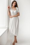 Сорочка Анастасия (Белый) - Модно-Трикотаж